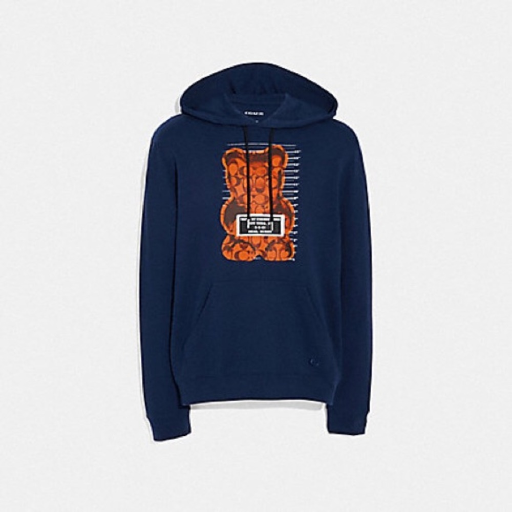 COACH MEN VANDAL GUMMY HOODIE